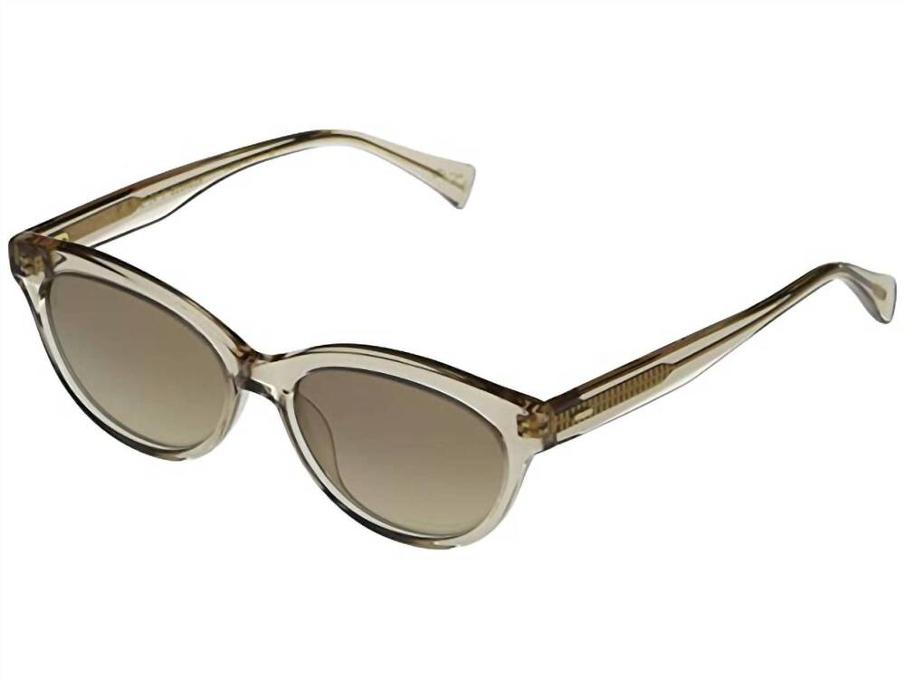NEW RAEN OPTICS unisex blondie 54 cat-eye fashion sunglasses in dawn/mink gradie